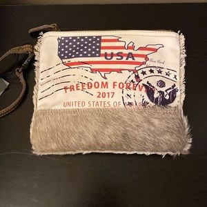 Myra - Americana Clutch or Makeup Bag NWT